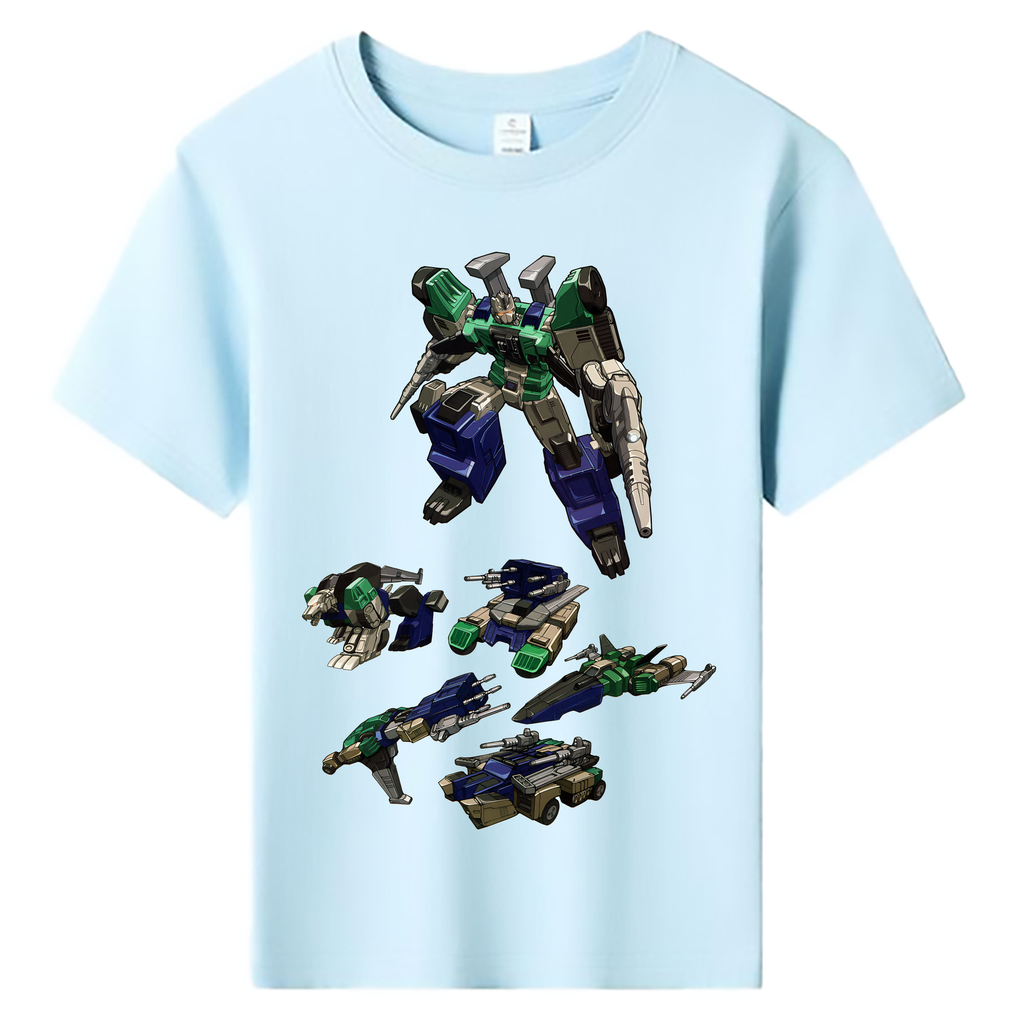 （画像用） Transformers トランスフォーマー 綿100％キッズTシャツ（フロントプリント）